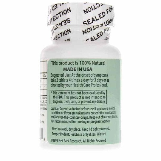 d-Lenolate Plus Cold & Flu, 24 Tablets, EPR