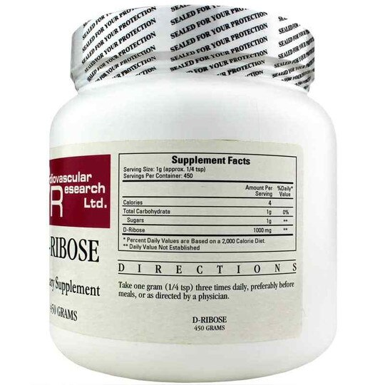 D-Ribose, 450 Grams, CR
