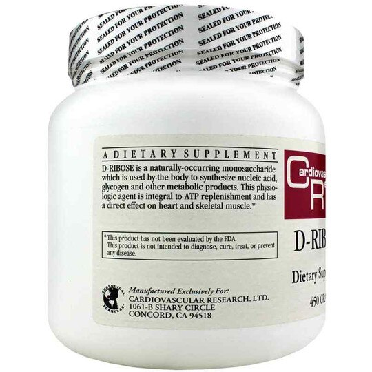 D-Ribose, 450 Grams, CR