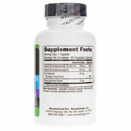 D3 + K2 Cofactor Complex, 60 Veg Capsules, NBX