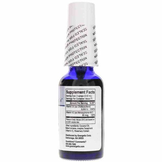 D3-K2 LipoSpray, 1 Oz, EGX
