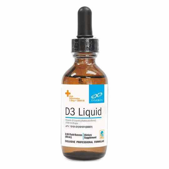 D3 Liquid 1,000 IU, 2.03 Oz, XYM