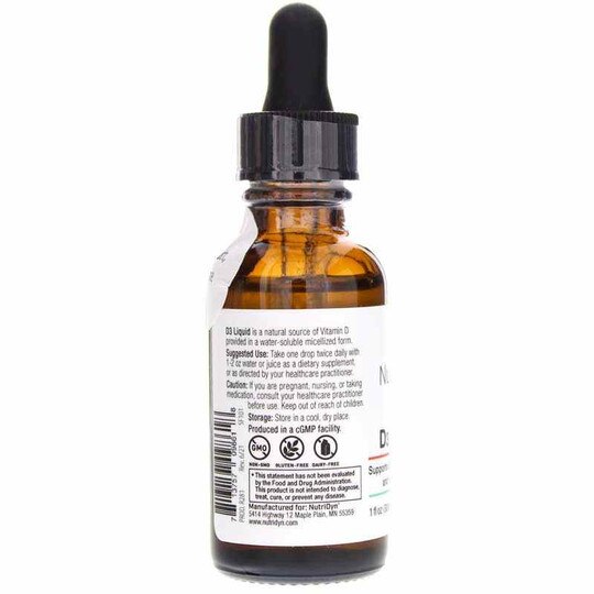 D3 Liquid, 1 Oz, ND