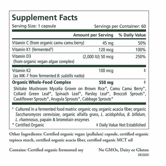 D3 + K2 Complex, 60 Capsules, PSY