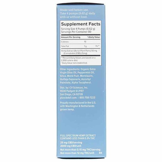 Daily Balance Full Spectrum CBD 2000 Mg, PCBD