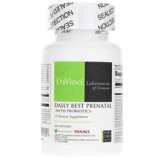 Daily Best Prenatal with Probiotics, DaVinci Labs