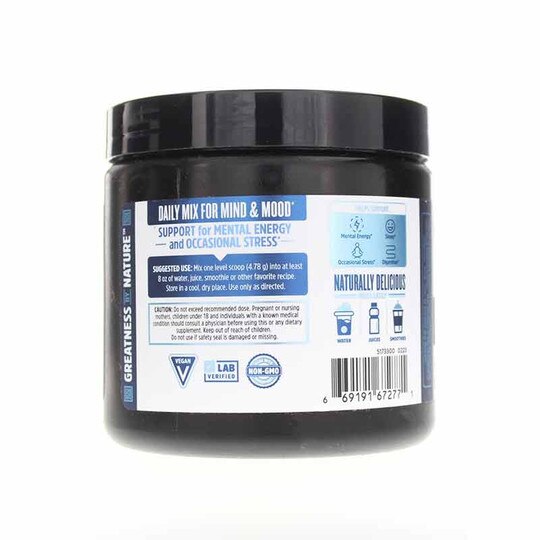 Daily Blues Mind and Mood Superfood Powder, 4.22 Oz, ZHO