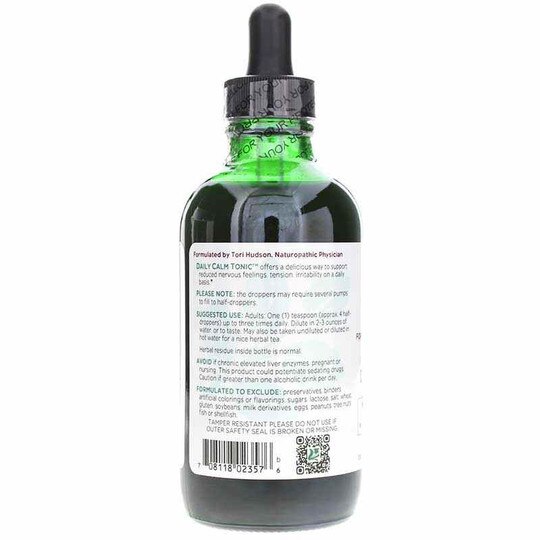 Daily Calm Tonic, 4 Oz, VTA