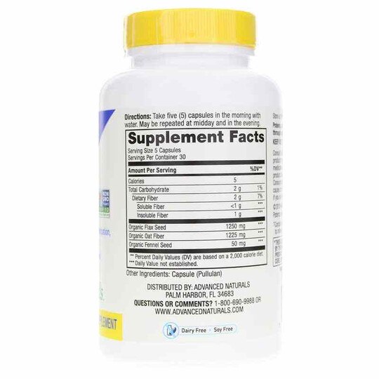 Daily Digestive Prebiotic Fiber, 150 Veg Capsules, ADVN