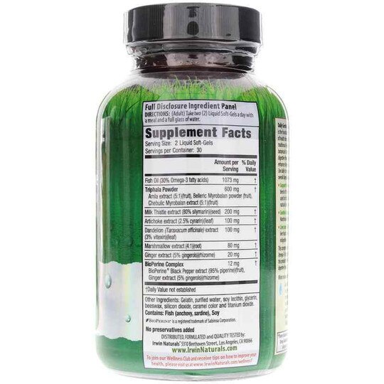 Daily Gentle Cleanse, 60 Liquid Softgels, IRN