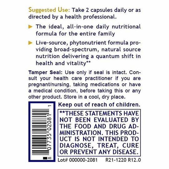 Daily One, 60 Capsules, PRL