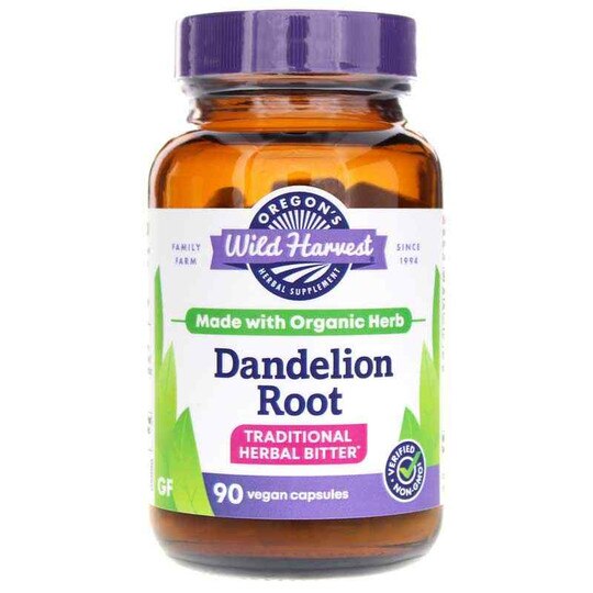 Dandelion Root, 90 Vegan Capsules, OWH