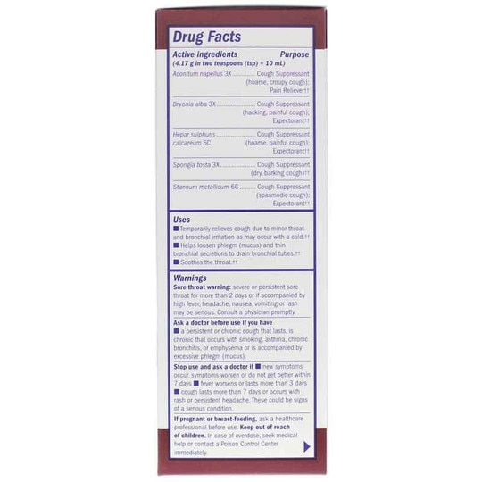 Daytime Cough & Bronchial Syrup, 8 Oz, BT