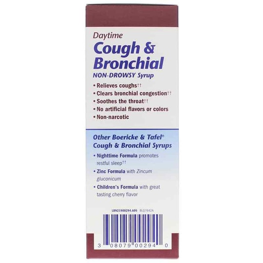 Daytime Cough & Bronchial Syrup, 8 Oz, BT