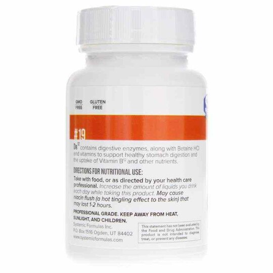 DB12 Digestives + Vitamin B12, 60 Capsules, SSF