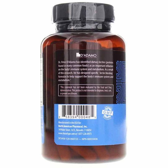 Deflect Type A Lectin Blocking Formula, 120 Veg Capsul, DAPN