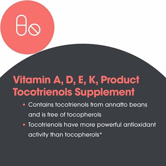 Delta-Fraction Tocotrienols 50 Mg, 75 Softgels, ARG
