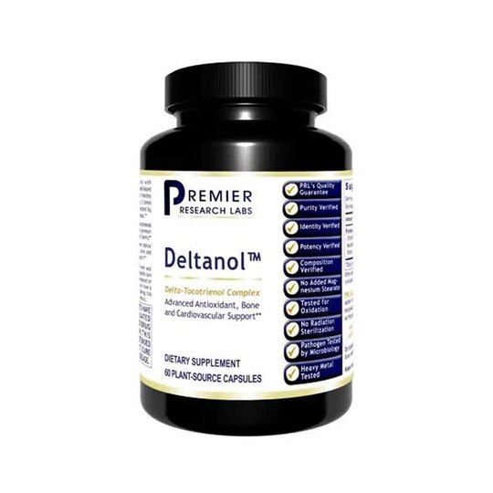 Deltanol Delta-Tocotrienol Complex, 60 Capsules, PRL