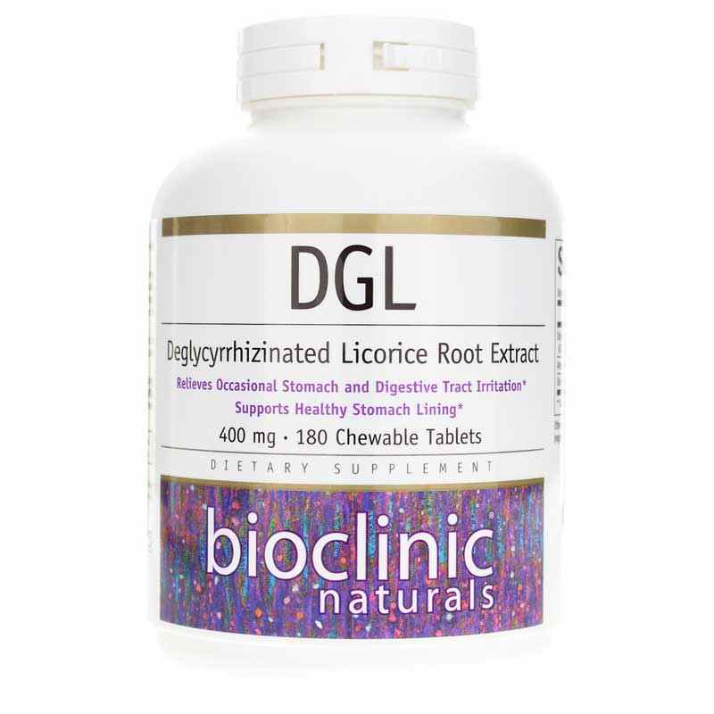DGL 400 Mg, Bioclinic Naturals