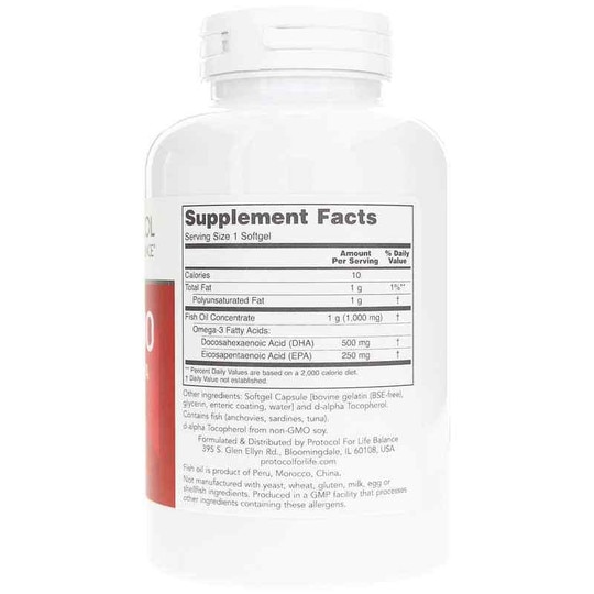 DHA-500, 120 Softgels, PFLB