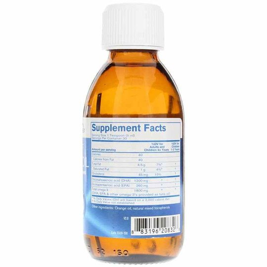 DHA Finest Pure Fish Oil Orange Flavor, Pharmax