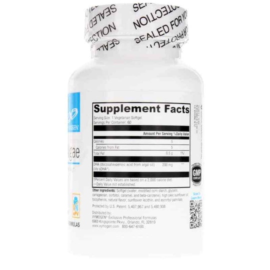 DHA from Algae, 60 Veg Softgels, XYM