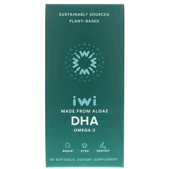 DHA Omega-3, 60 Softgels, IWI