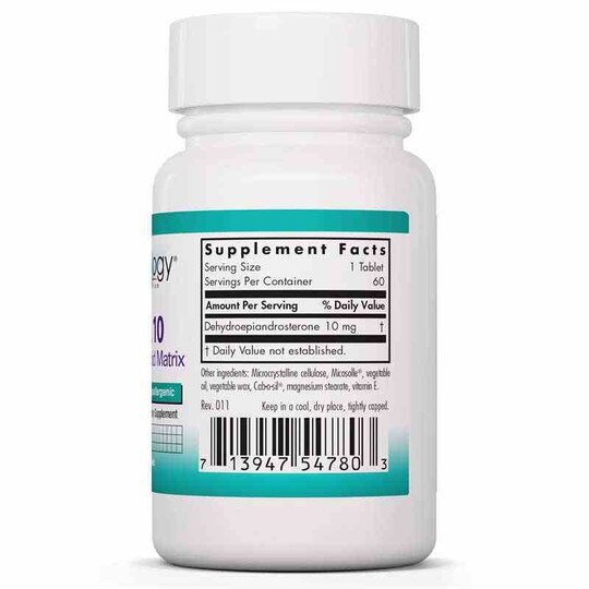 DHEA 10 Micronized Lipid Matrix, 60 Tablets, NTC