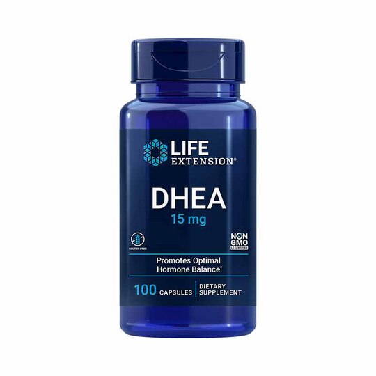 DHEA 15 Mg, 100 Capsules, LFE