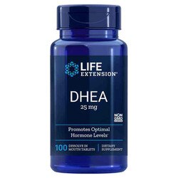 DHEA 25 Mg Dissolve in Mouth Tablets 1