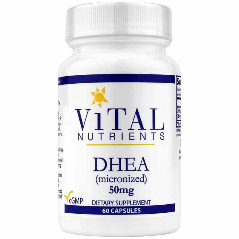 DHEA (micronized) 50 Mg, Vital Nutrients