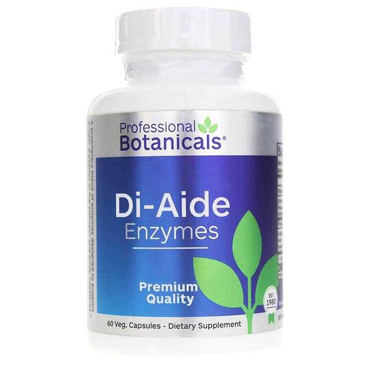 Di-Aide Enzymes, 60 Veg Capsules, PRB
