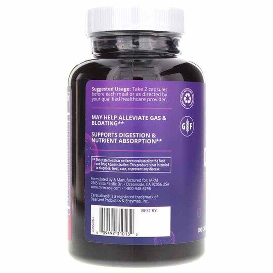 Digest-All Vegetarian Enzymes, 100 Veg Capsules, MRM