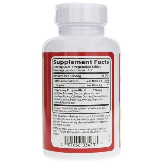 Digest Chewables Formula 22, 180 Veg Tablets, NEZ