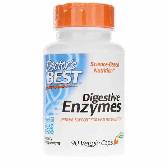 Digestive Enzymes, 90 Veg Capsules, DRB