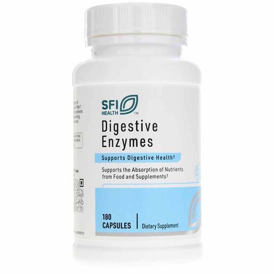 Digestive Enzymes, 180 Capsules, KL