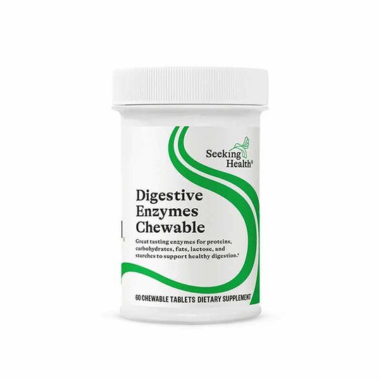 Digestive Enzymes Chewable, 60 Chewable Tablets, SKH
