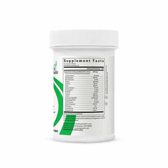 Digestive Enzymes Chewable, 60 Chewable Tablets, SKH