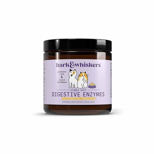Digestive Enzymes for Dogs & Cats - Kibble Diet, 4.23 Oz, BW