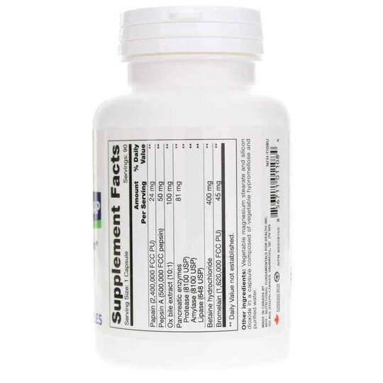 Digestive Enzymes SAP, 90 Capsules, NFH