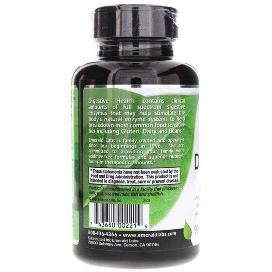 Digestive Health, 90 Veg Capsules, EMD
