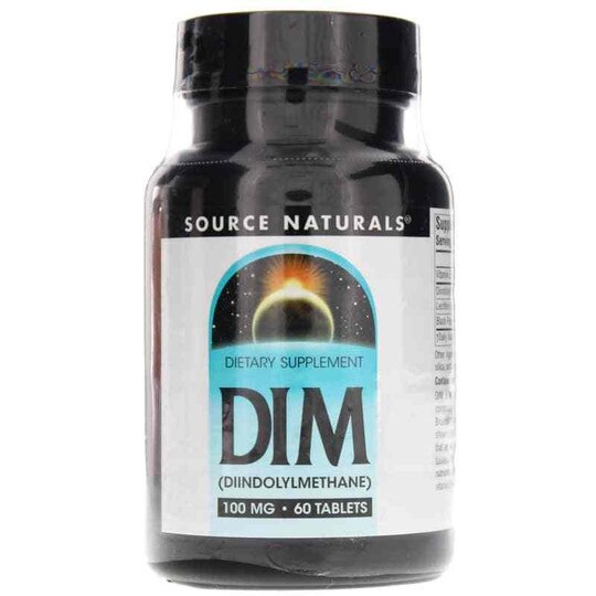 DIM 100 Mg, Source Naturals