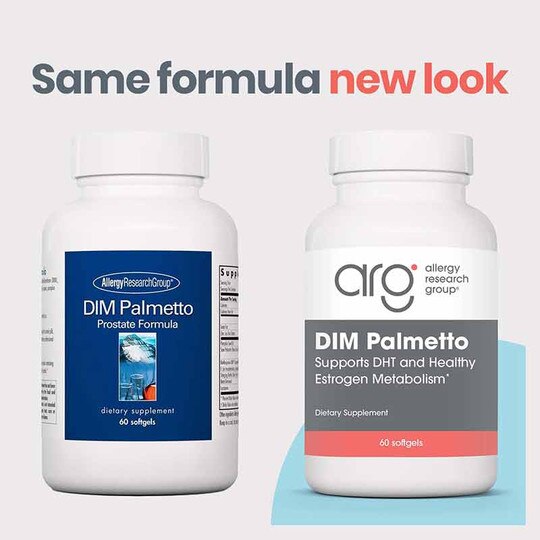 DIM Palmetto Prostate Formula, 60 Softgels, ARG