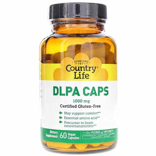 DLPA Caps 1000 Mg, 60 Vegan Capsules, CTL