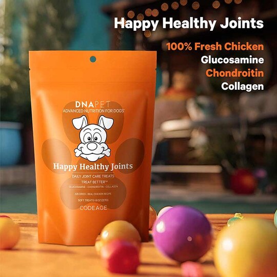 DNA PET Happy Healthy Joints Soft Treats, 8 Oz, CDE
