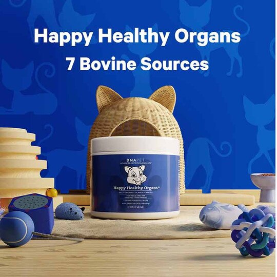 DNA PET Happy Healthy Organs for Cats, 1.48 Oz, CDE