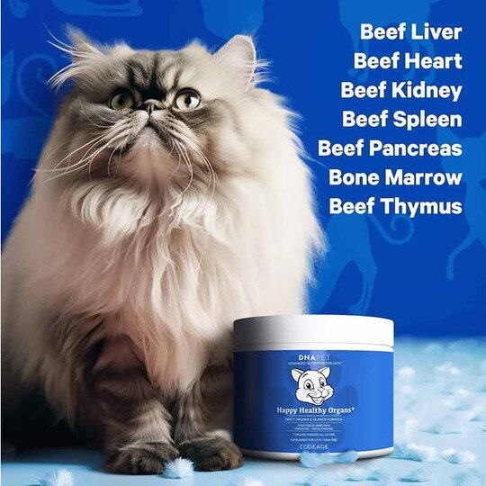 DNA PET Happy Healthy Organs for Cats, 1.48 Oz, CDE