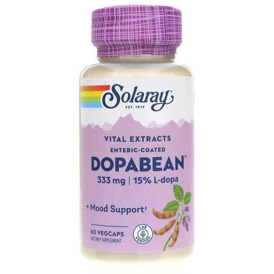 DopaBean Mucuna Pruriens, 60 Enteric Coated Veg Capsule, SLR