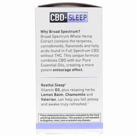 Dr. Formulated CBD 15 Mg Sleep, 30 Softgels, GOL