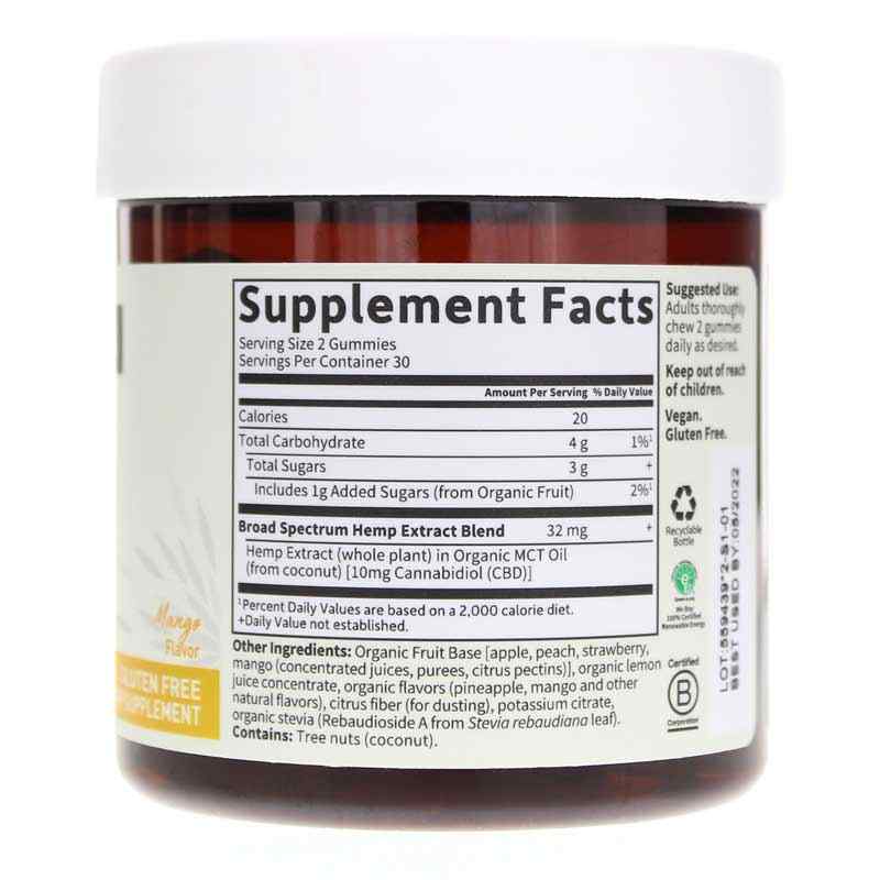 Dr. Formulated CBD Gummies 10 Mg, Garden of Life